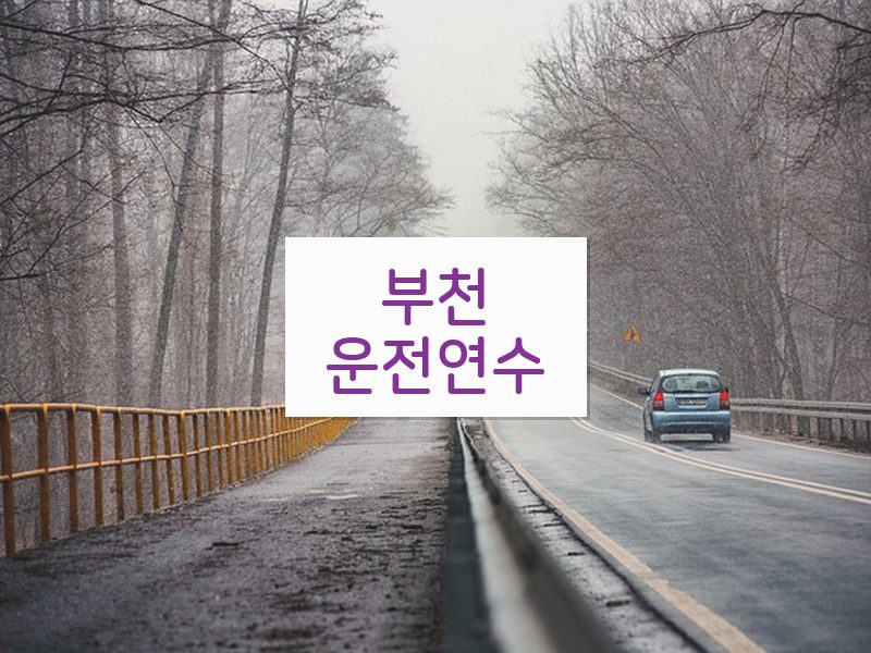 부천운전연수 후기