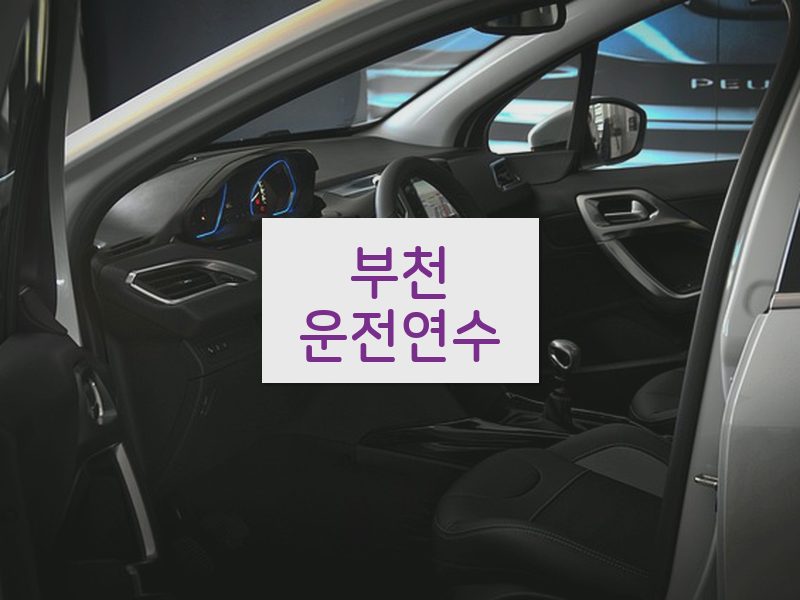 부천운전연수 후기