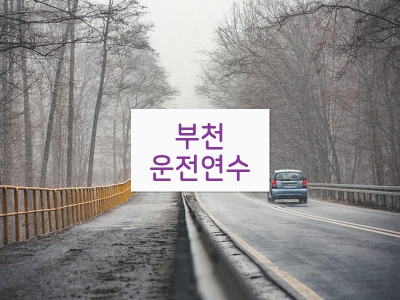 부천운전연수 후기