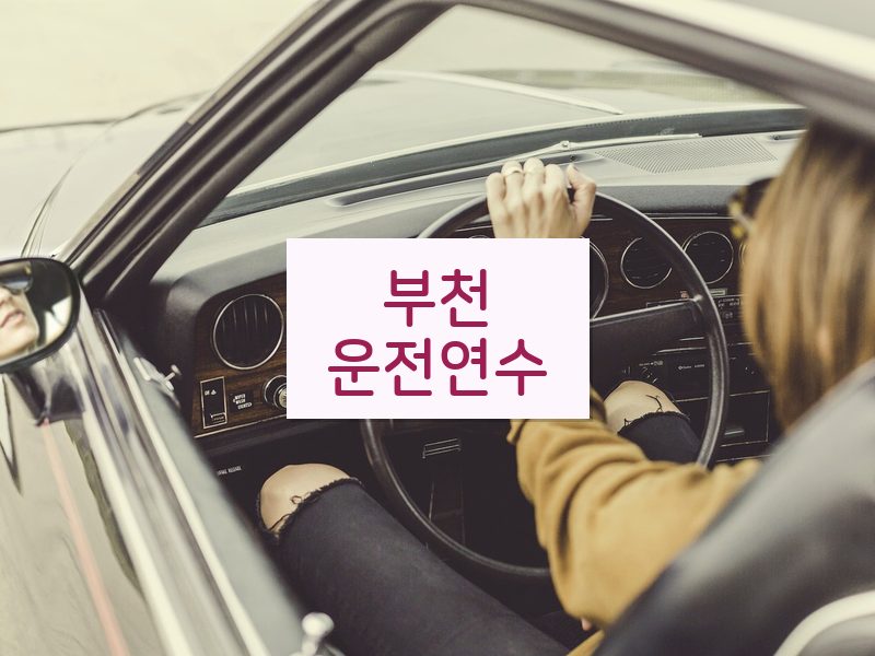 부천운전연수 후기