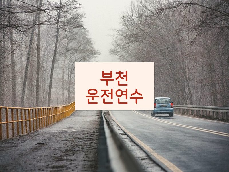 부천운전연수 후기
