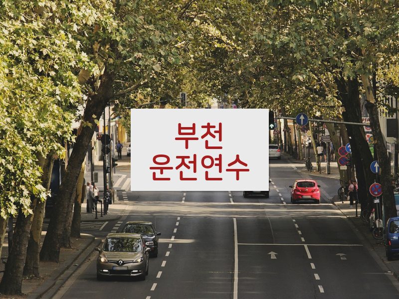부천운전연수 후기