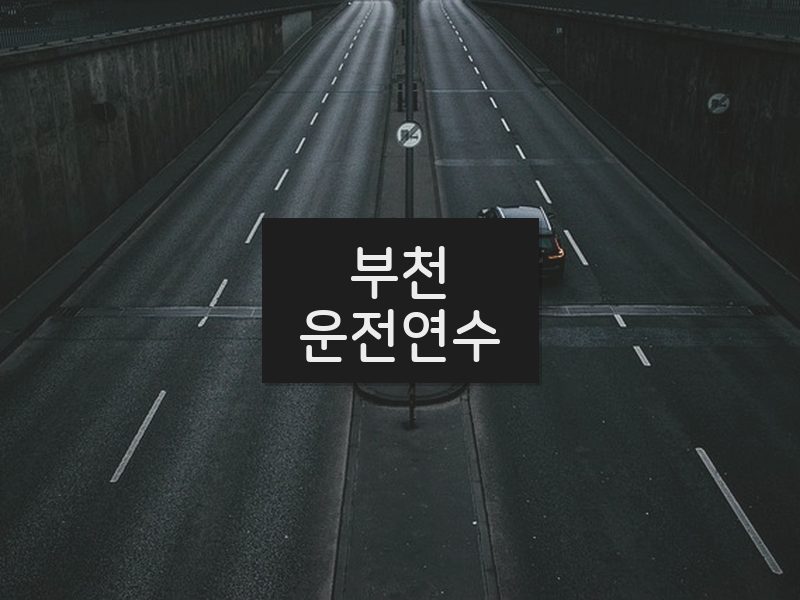부천운전연수 후기