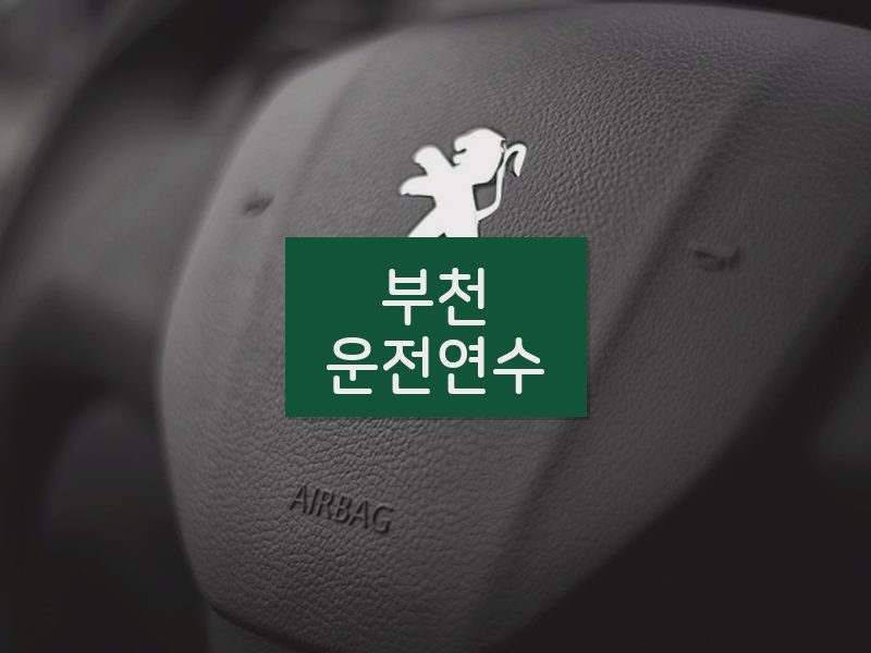 부천운전연수 후기