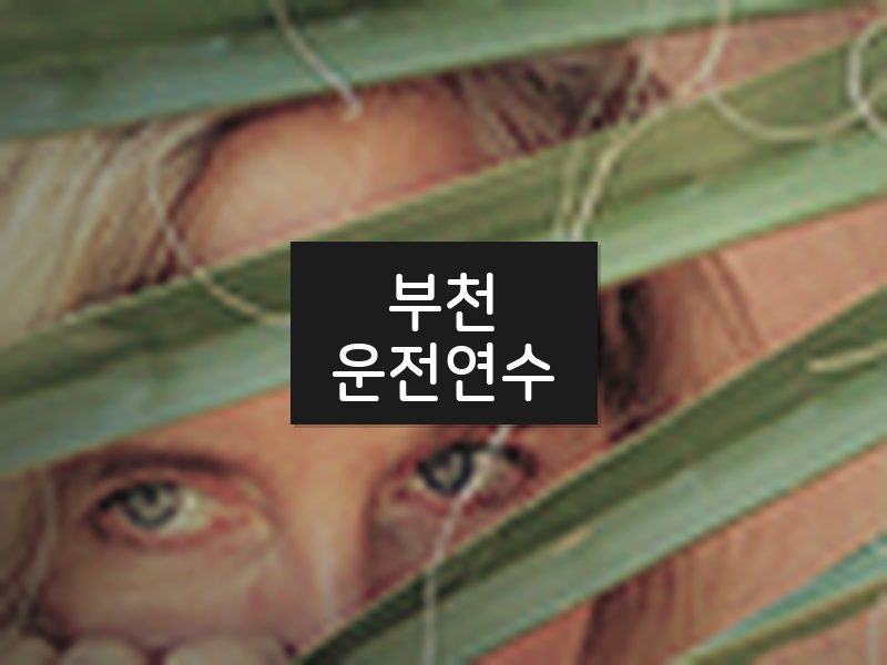 부천운전연수 후기