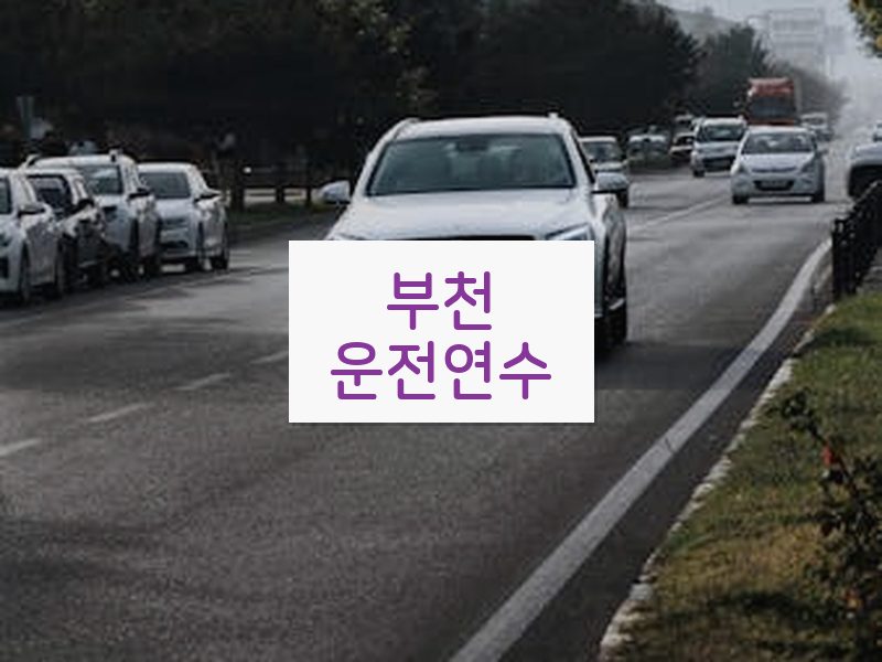 부천운전연수 후기