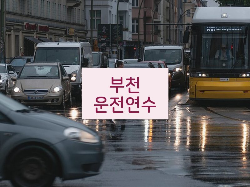 부천운전연수 후기