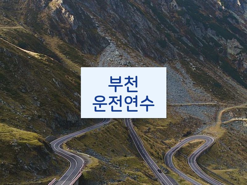 부천운전연수 후기