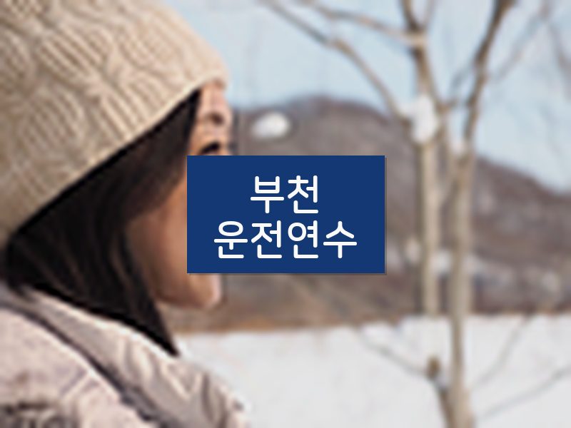 부천운전연수 후기