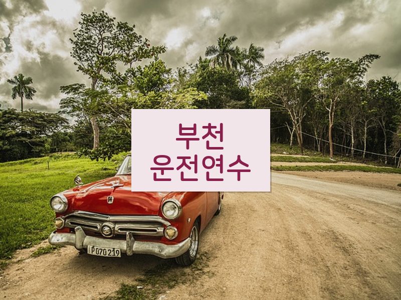 부천운전연수 후기
