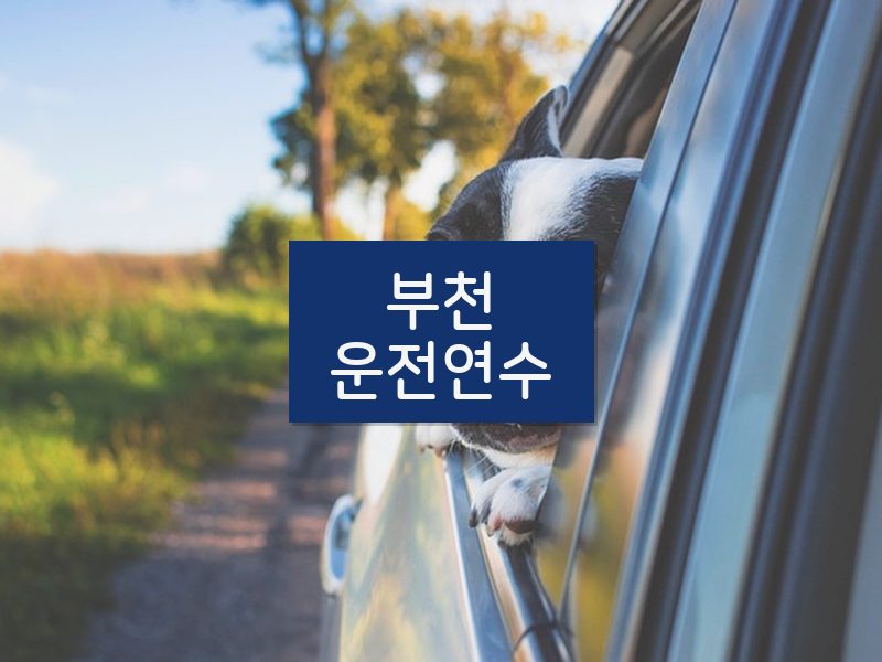 부천운전연수 후기