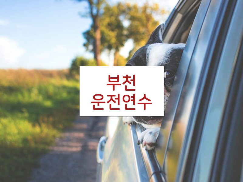 부천운전연수 후기