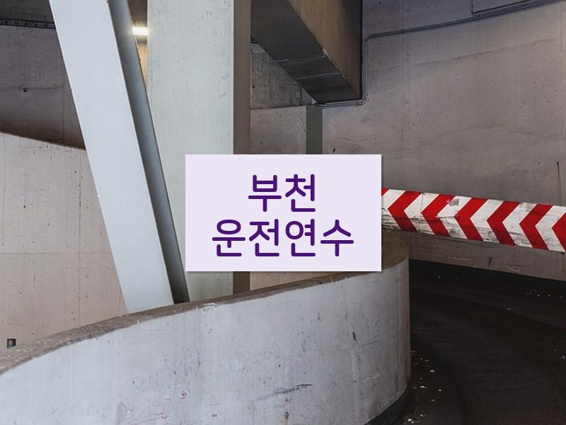 부천운전연수 후기