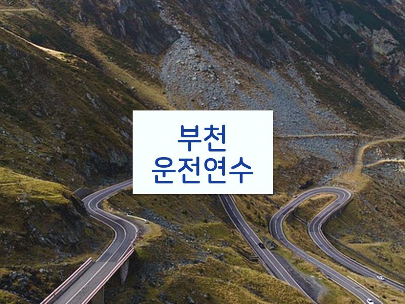 부천운전연수 후기