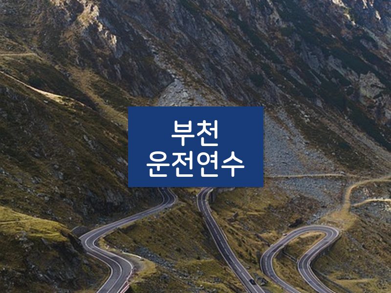 부천운전연수 후기