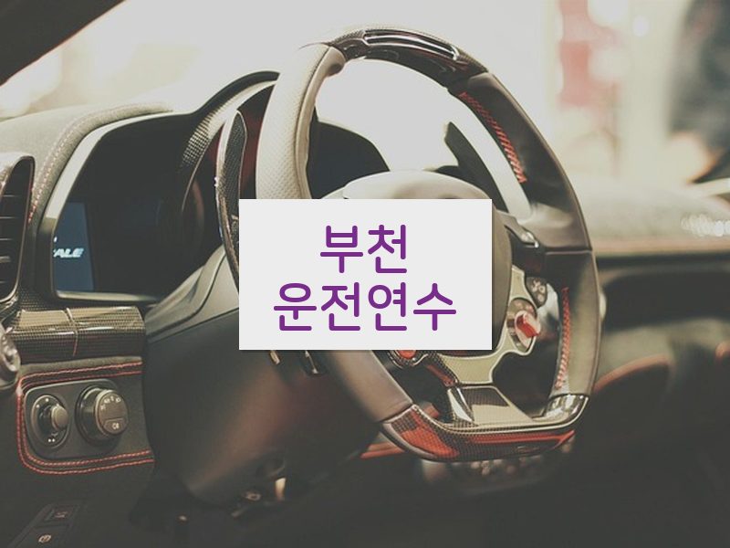 부천운전연수 후기
