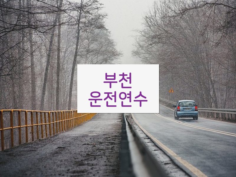 부천운전연수 후기