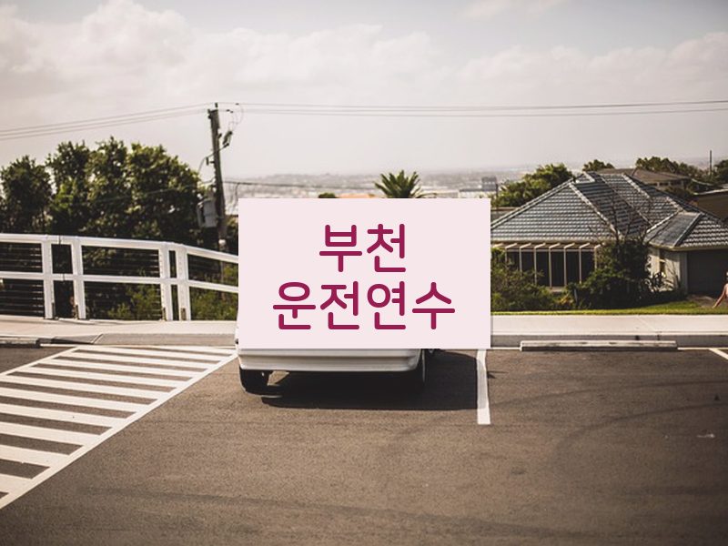 부천운전연수 후기