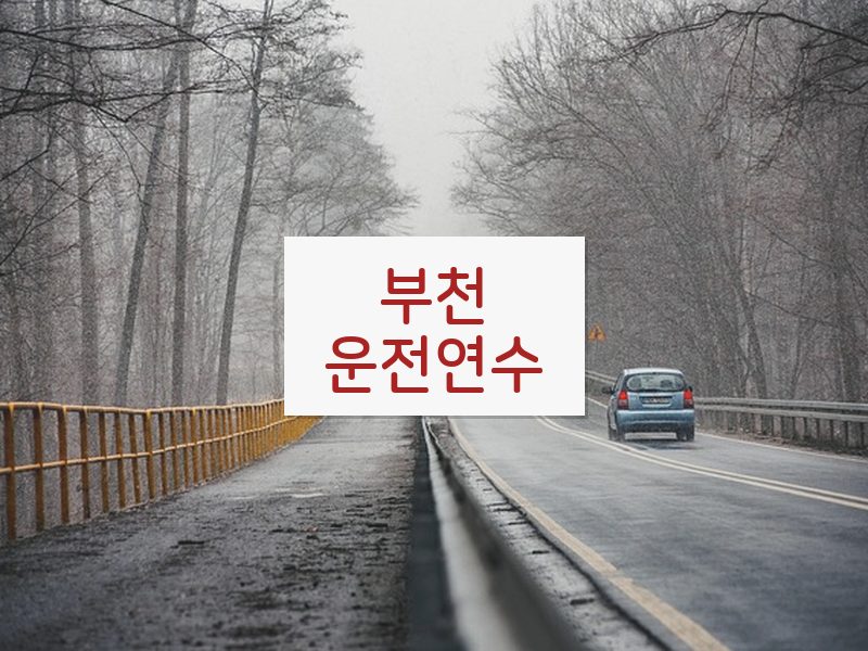 부천운전연수 후기