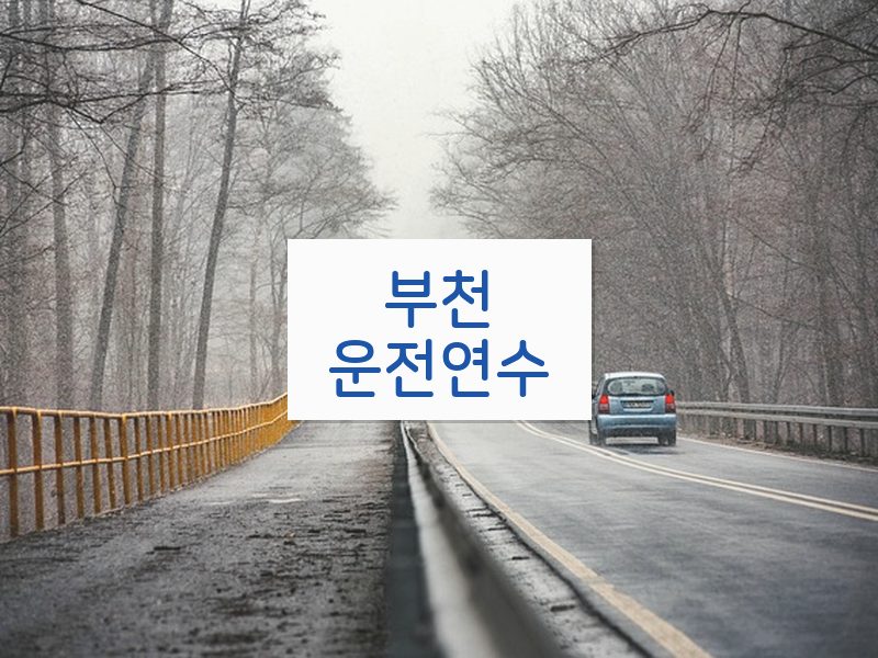 부천운전연수 후기