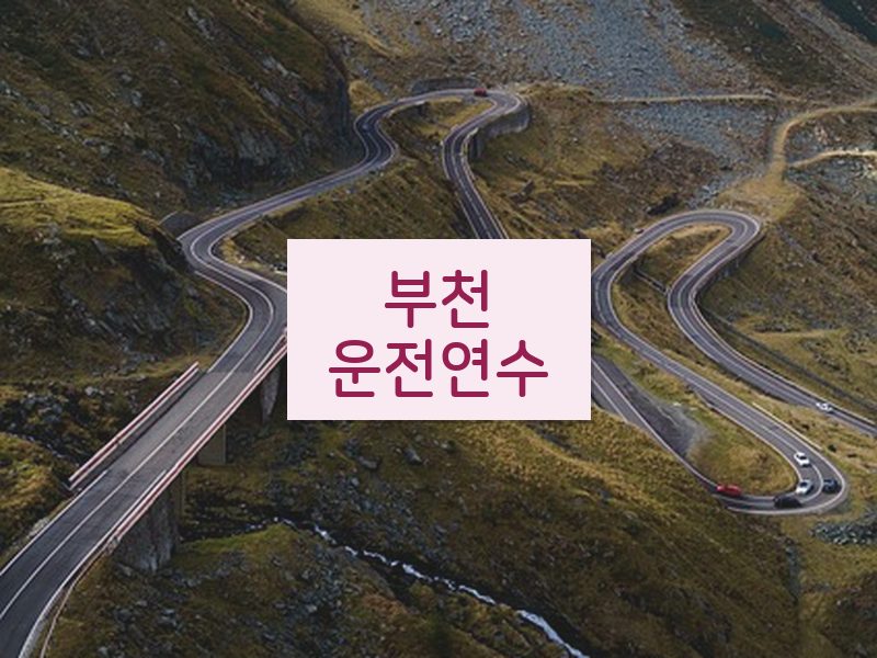 부천운전연수 후기