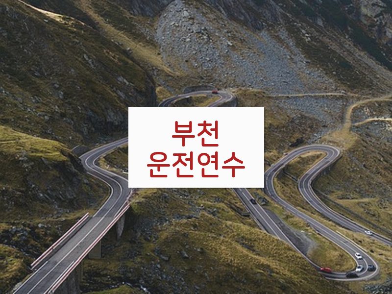 부천운전연수 후기