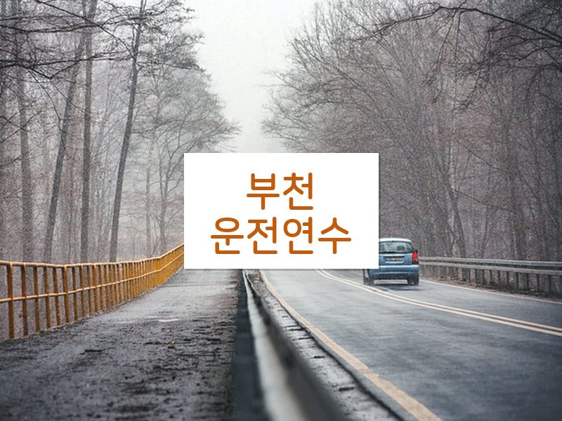 부천운전연수 후기