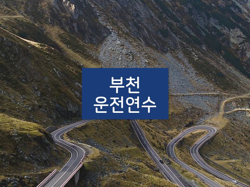 부천운전연수 후기