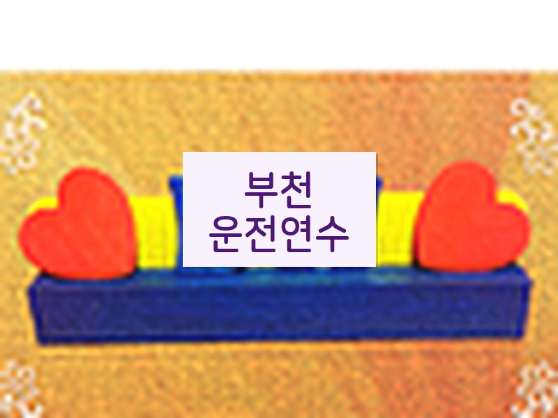 부천운전연수 후기