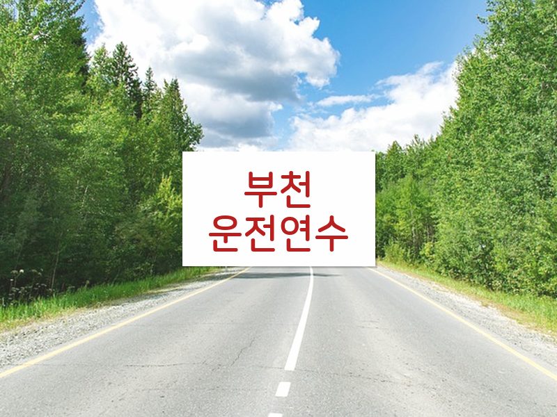 부천운전연수 후기